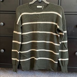 Olive green sweater